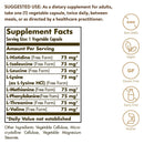 Solgar Essential Amino Complex 90 Vegetable Capsules - DailyVita