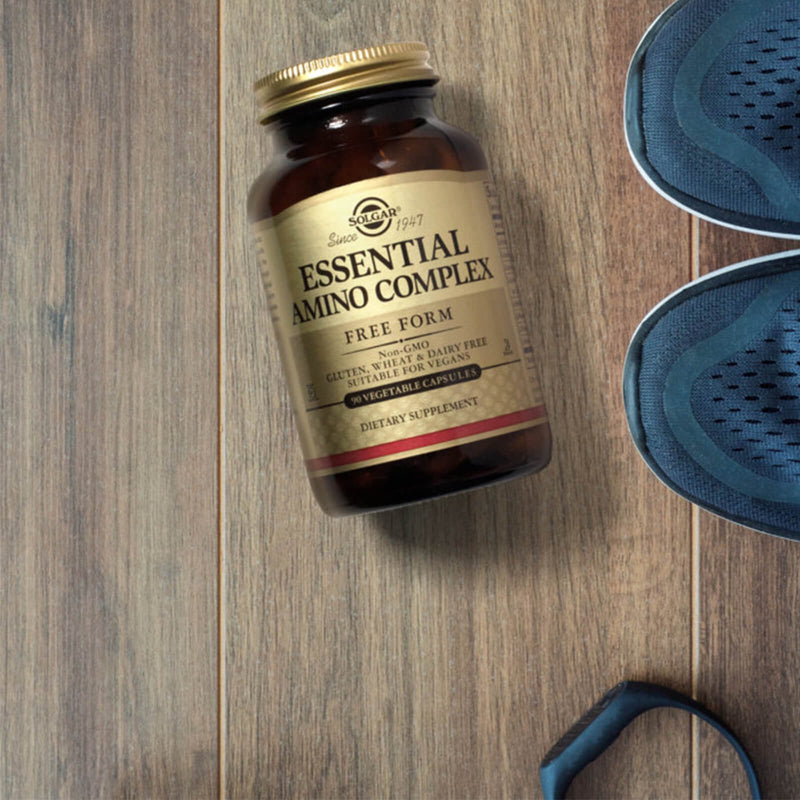 Solgar Essential Amino Complex 90 Vegetable Capsules - DailyVita