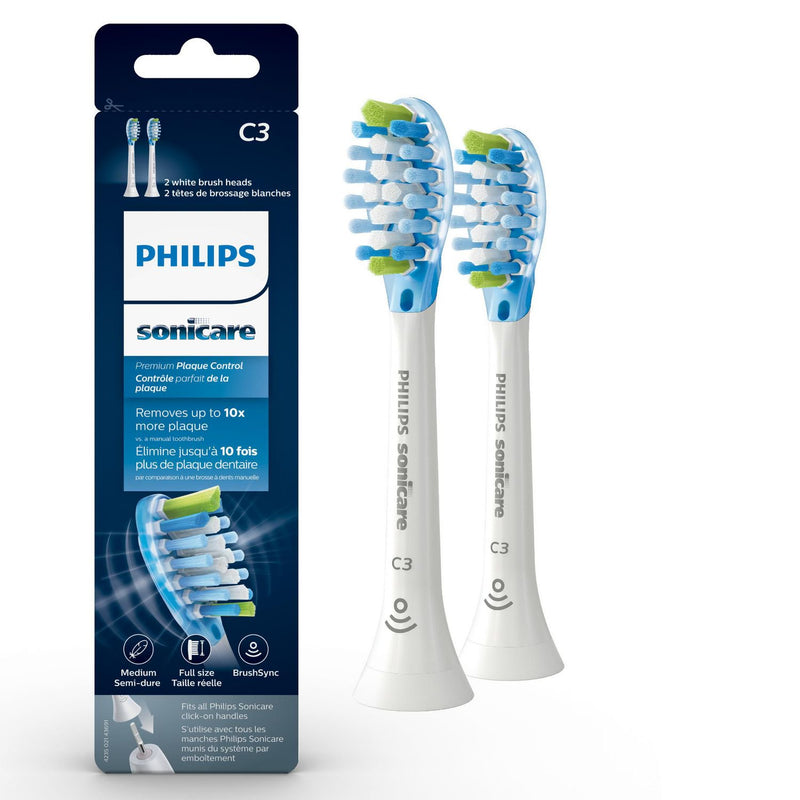 Sonicare Plaque Toothbrush Control Plus 2 Count - DailyVita