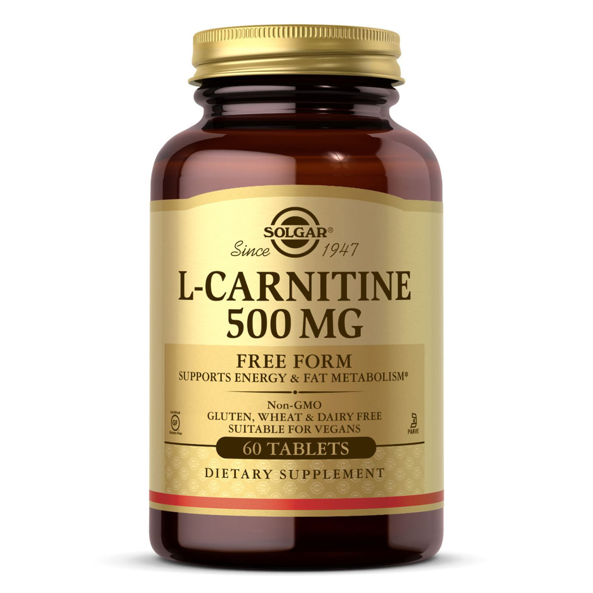 Solgar L-carnitine 500 mg 60 เม็ด