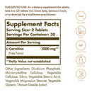 Solgar L-Carnitine 500 mg 60 Tablets - DailyVita