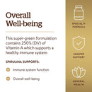 Solgar Spirulina 750 mg 250 Vegetable Capsules - DailyVita