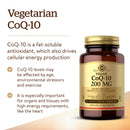 Solgar Vegan CoQ-10 200 mg 30 Vegetable Capsules - DailyVita
