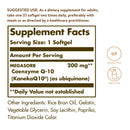 Solgar Megasorb CoQ-10 200 mg 30 Softgels - DailyVita