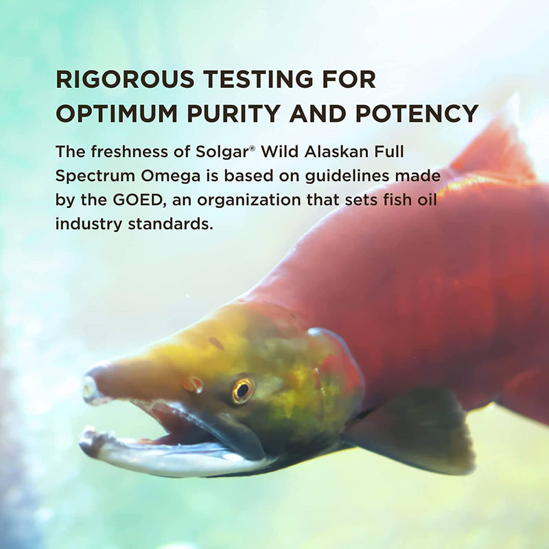 Solgar Wild Alaskan Full Spectrum Omega 120 Softgels - DailyVita