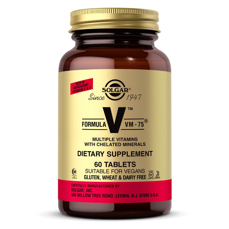 Solgar Formula VM-75 60 Tablets - DailyVita