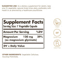 Solgar Magnesium Glycinate 90 Vegetable Capsules