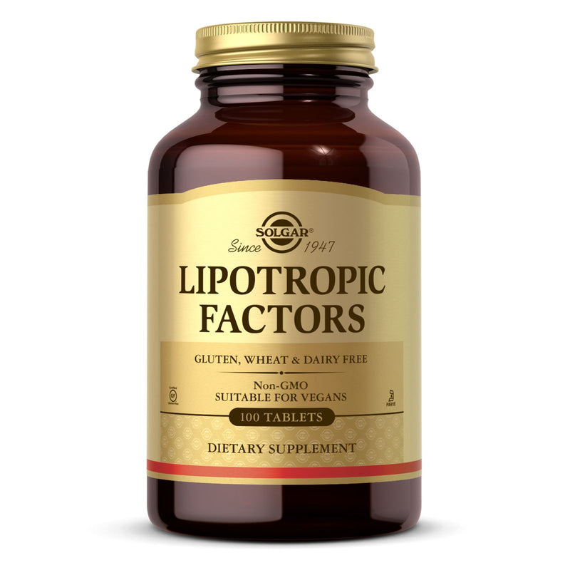 Solgar Lipotropic Factors 100 Tablets - DailyVita