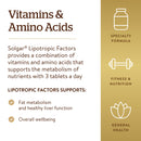 Solgar Lipotropic Factors 100 Tablets - DailyVita