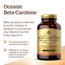 Solgar Oceanic Beta-Carotene 25000 IU 180 Softgels - DailyVita