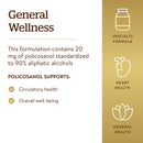 CLEARANCE! Solgar Policosanol 20 mg 100 Vegetable Capsules, BEST BY 05/2026 - DailyVita