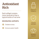 Solgar Resveratrol 250 mg with Red Wine Extract 30 Softgels - DailyVita