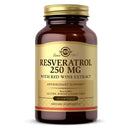 Solgar Resveratrol 250 mg with Red Wine Extract 60 Softgels - DailyVita
