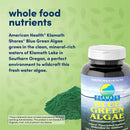 Solgar Klamath Shores Blue Green Algae 500  MG 120 Capsules - DailyVita
