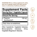Solgar L-Theanine 150 mg 60 Vegetable Capsules - DailyVita