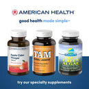 CLEARANCE! American Health Apple Cider Vinegar 480 mg- 200 Tablets, BEST BY 06/2026 - DailyVita