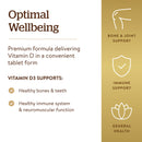 Solgar Vitamin D3 (Cholecalciferol) 25 mcg (1000 IU) 90 Tablets - DailyVita