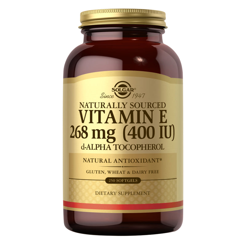 Solgar Vitamin E 268 mg (400 IU) Alpha 250 Softgels