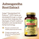 Solgar SFP Ashwagandha Root Extract 60 Vegetable Capsules - DailyVita