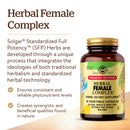 Solgar SFP Herbal Female Complex* 50 Vegetable Capsules - DailyVita