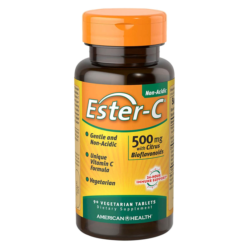 American Health Ester-C® 500 mg with Citrus Bioflavonoids - 90 Vegetarian Tablets