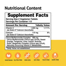 Solgar Ester-C 500  MG with Citrus Bioflavonoids - 225 Vegetarian Tablets - DailyVita