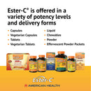 Solgar Ester-C 1000  MG with Citrus Bioflavonoids - 45 Vegetarian Tablets - DailyVita
