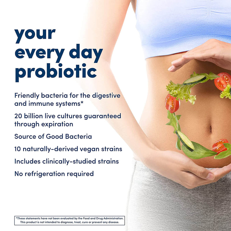 Solgar Daily Care Probiotic Complex - 60 Vegan Capsules - DailyVita