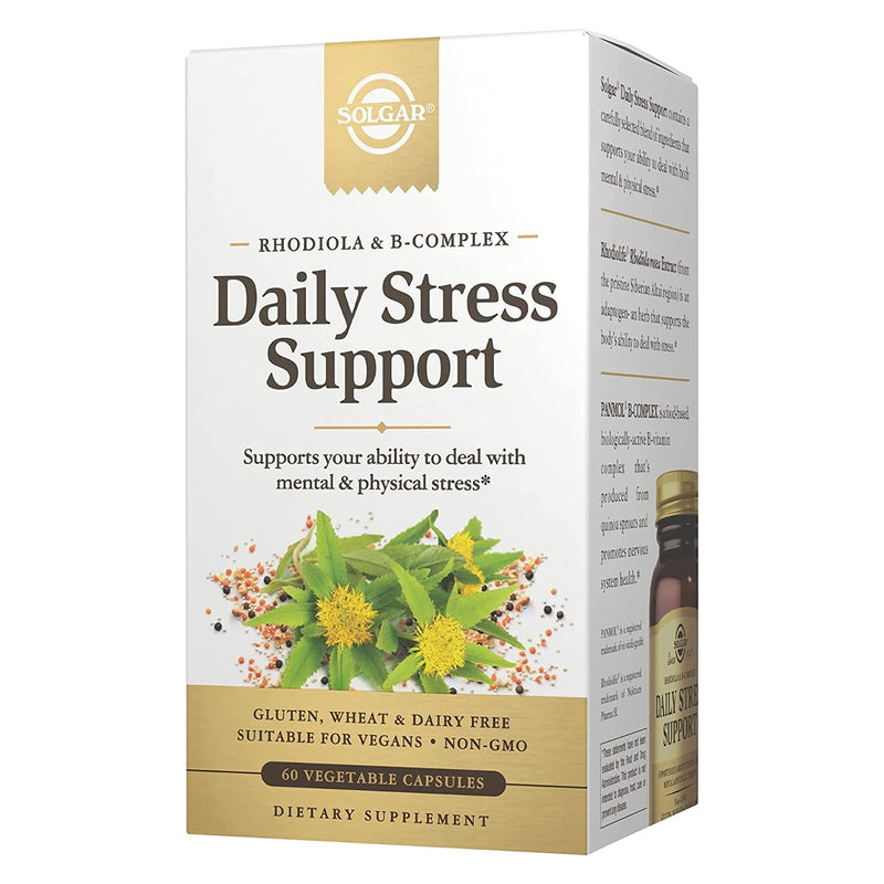 Solgar Daily Stress Support 60 Vegetable Capsules - DailyVita