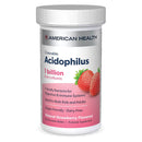Solgar Chewable Acidophilus And Bifidum 1 Billion Natural Strawberry - 60 Wafers - DailyVita