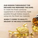 Huile de lin solgar 1250 mg 170 softgels