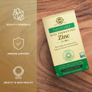 Solgar Earth Source Koji Fermented Zinc 25 mg 60 Vegetable Capsules - DailyVita