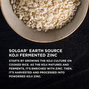 Solgar Earth Source Koji Fermented Zinc 25 mg 60 Vegetable Capsules - DailyVita