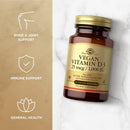 Solgar Vegan Vitamin D3 25 mcg (1000 IU) 120 Softgels - DailyVita