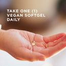 Solgar Vegan Vitamin D3 25 mcg (1000 IU) 120 Softgels - DailyVita