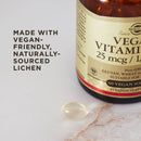 Solgar Vegan Vitamin D3 25 mcg (1000 IU) 120 Softgels - DailyVita