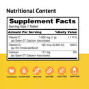 Solgar Ester-C 1000  MG With D3 5000 IU Bone  Immune Health Complex - 60 Vegetarian Tablets - DailyVita