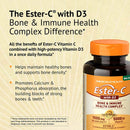 Solgar Ester-C 1000  MG With D3 5000 IU Bone  Immune Health Complex - 60 Vegetarian Tablets - DailyVita