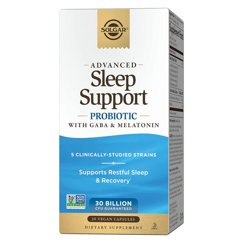 Solgar Advanced Sleep สนับสนุนโปรไบโอติก