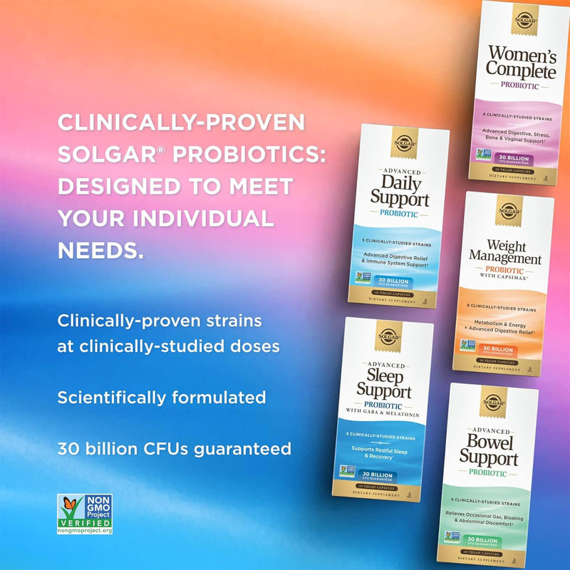 Solgar Advanced Sleep สนับสนุนโปรไบโอติก