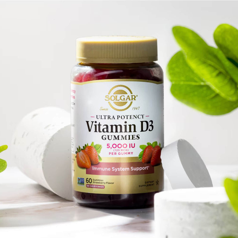 Solgar 매우 효능 비타민 D 검은 미 60 구미