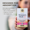 سولجار سولجار للنساء فوق سن الخمسين، 60 كبسولة متعددة الفيتامينات