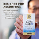 كبسولات سولجار متعددة الفيتامينات للرجال فوق سن الخمسين - 60 كبسولة