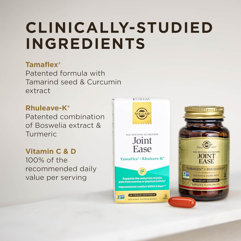 CLEARANCE! Solgar Joint Ease 30 Softgel, BEST BY 03/2026 - DailyVita