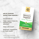 Solgar Memory Memory Support 30 Capsules