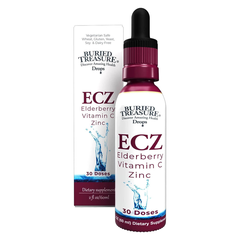 Buried Treasure ECZ Immune Drops: Rich in antioxidants for optimal immune system function - 30 servings - DailyVita