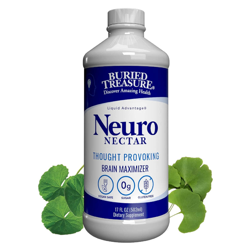 Buried Treasure Neuro-Nectar Mental Maximizer Liquid Nutrients 16 fl oz (473 ml) - DailyVita