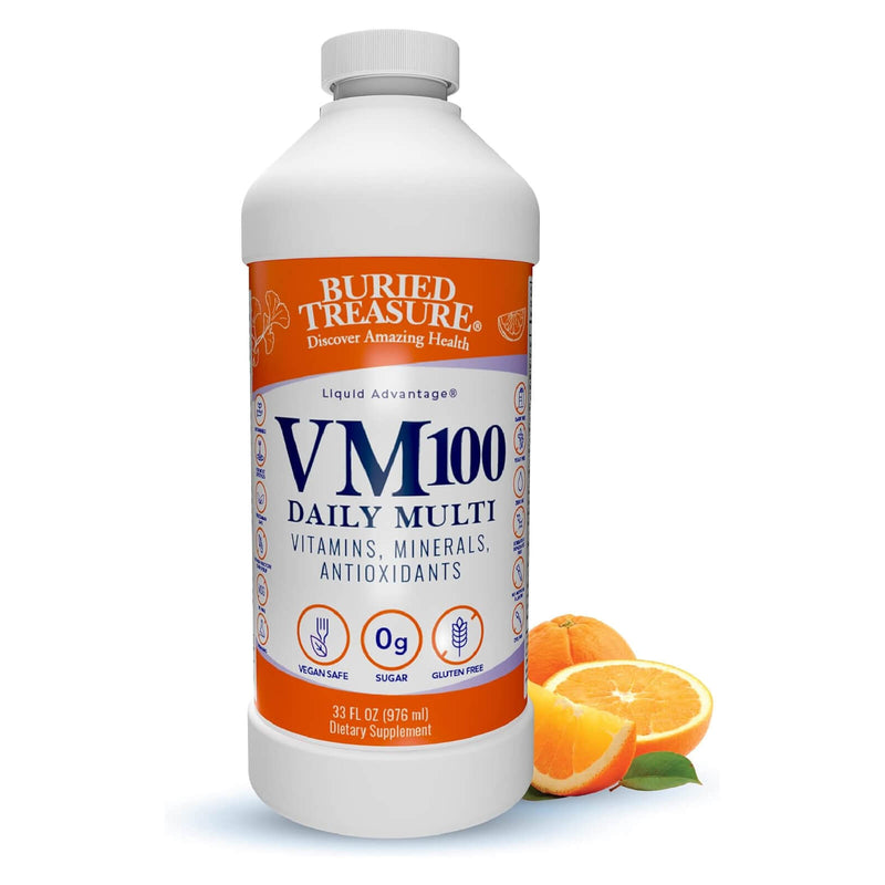 Buried Treasure VM100 Complete Liquid Nutrients 32 fl oz (946 ml) - DailyVita
