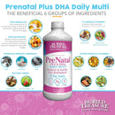 Buried Treasure Prenatal Plus DHA Daily Multi Vegetarian Safe Liquid Supplement 32 servings - DailyVita