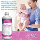 Buried Treasure Prenatal Plus DHA Daily Multi Vegetarian Safe Liquid Supplement 32 servings - DailyVita